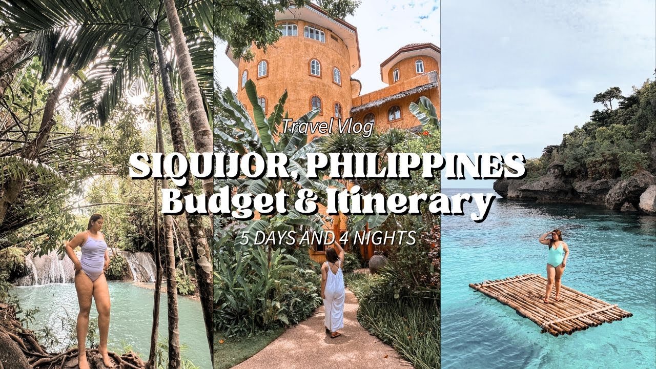 SIQUIJOR, PHILIPPINES 🇵🇭 (5D4N W/ ₱17,000 BUDGET) | The Ultimate Guide!