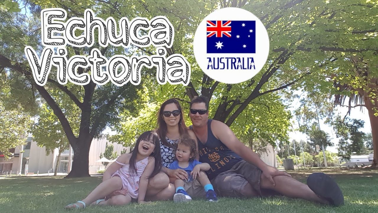 Family day in Echuca, Victoria Australia