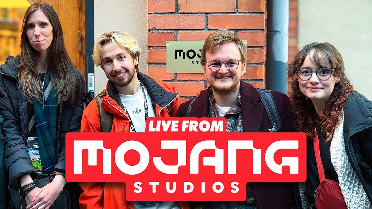 LIVE From Mojang Studios!! w/ Grian, GeminiTay & Pearlescentmoon