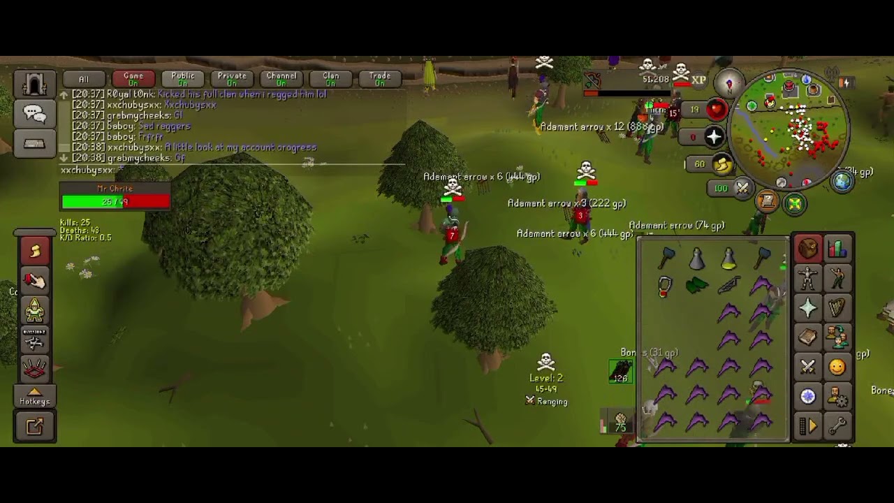 Xxchubysxx pk vid 2 (osrs)