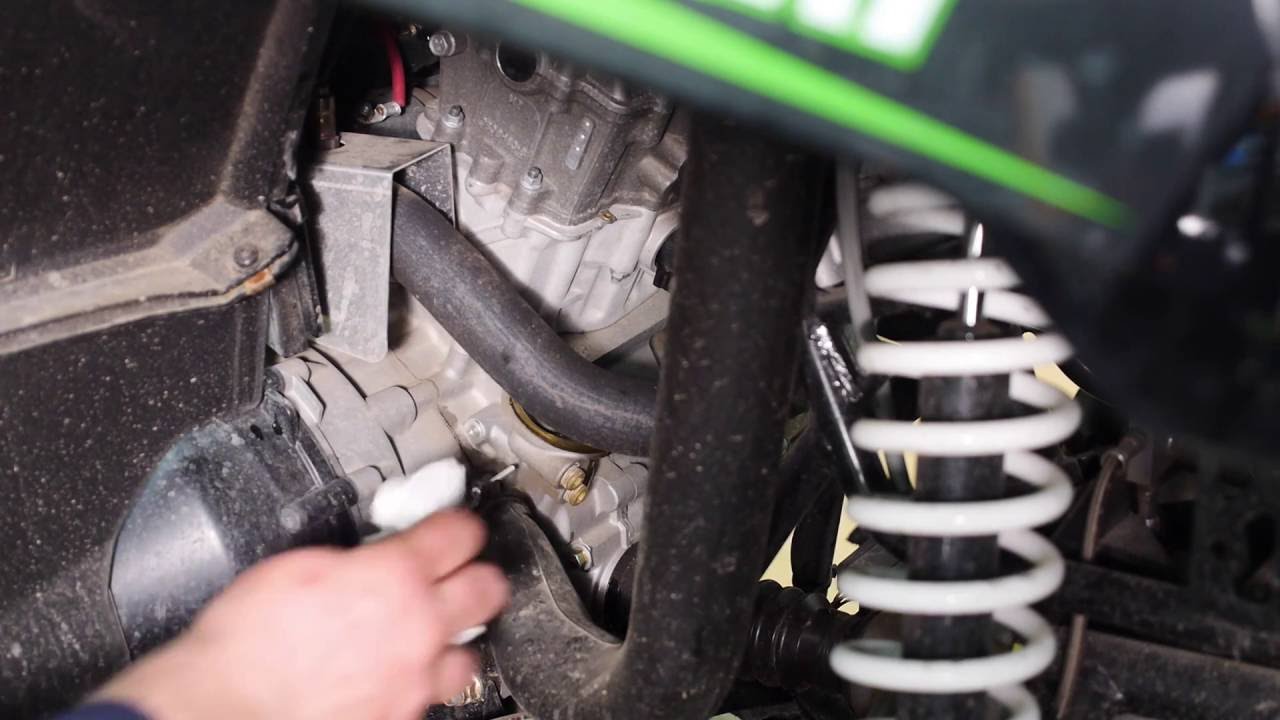 Full-Sized ATV Oil Change