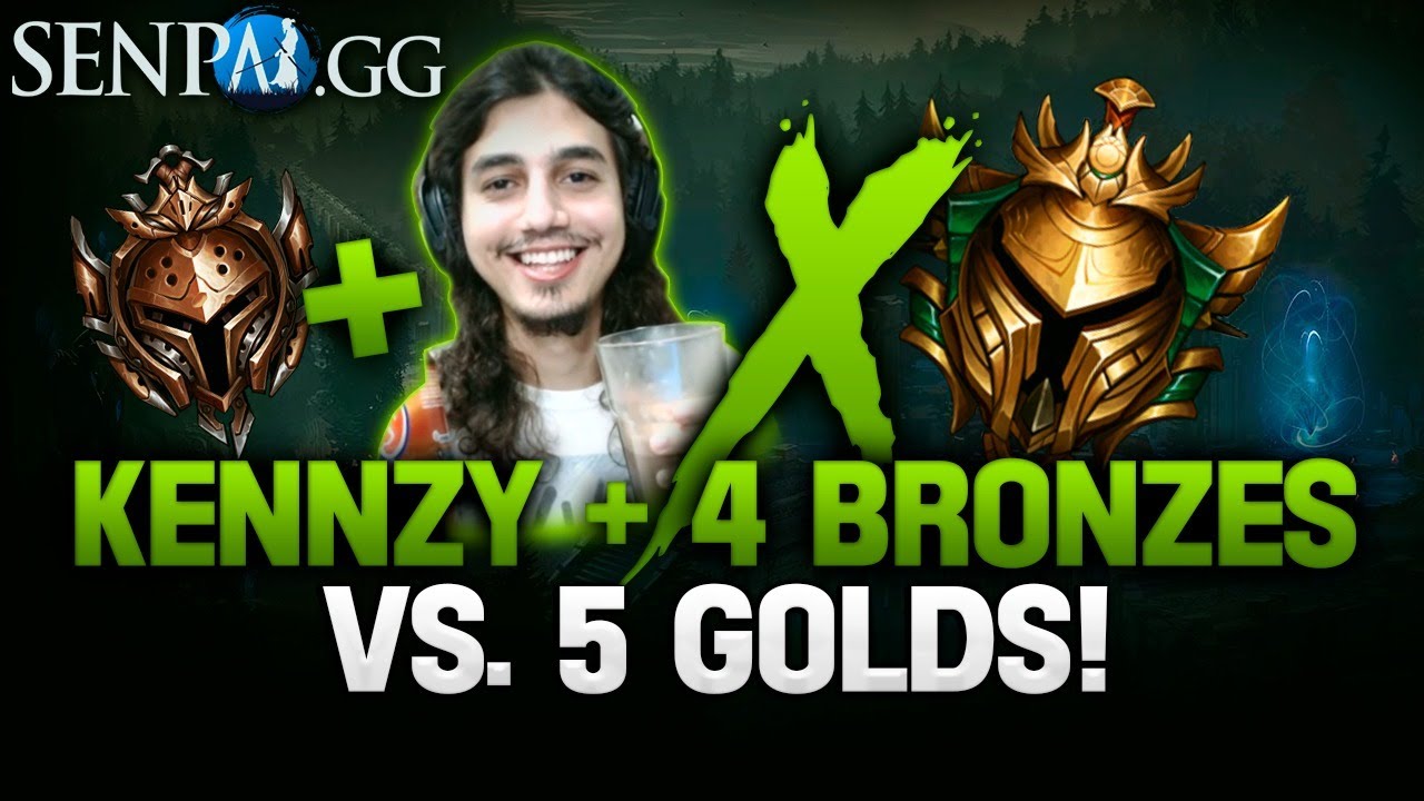 KENNZY + BRONZES vs 5 OUROS!