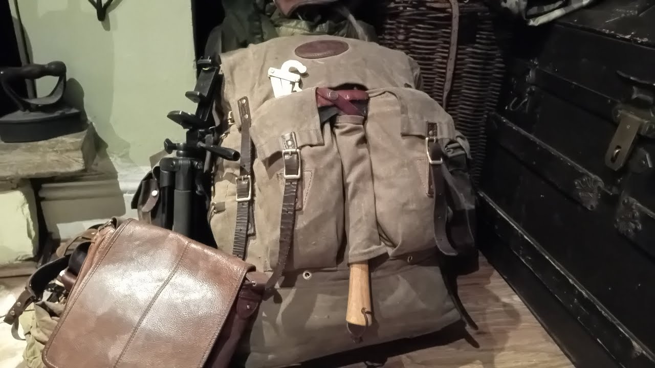 BUSHCRAFT CAMPING, FROST RIVER PACK #campping #bushcraft #bushcraftgear #outdoorskills 