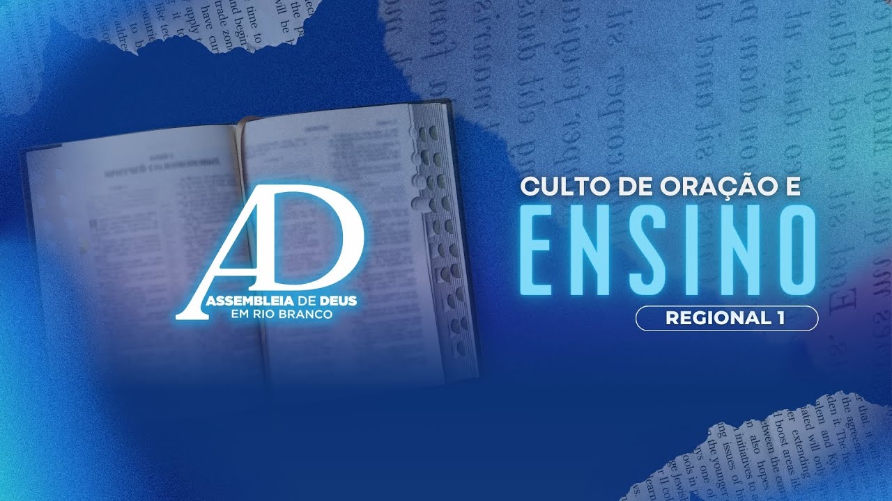 Culto de Oração e Ensino | Regional 1 e Templo Sede - 02/02/2026