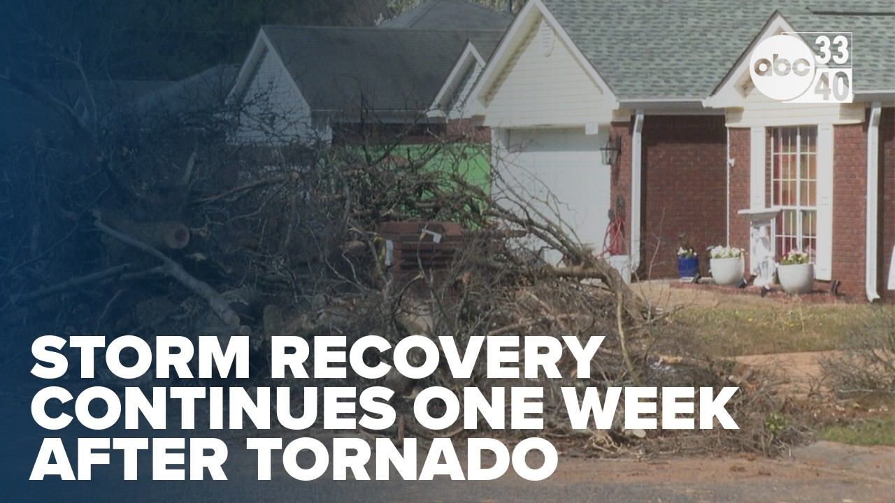 Storm recovery continues in Jefferson County one week after EF-0 tornado