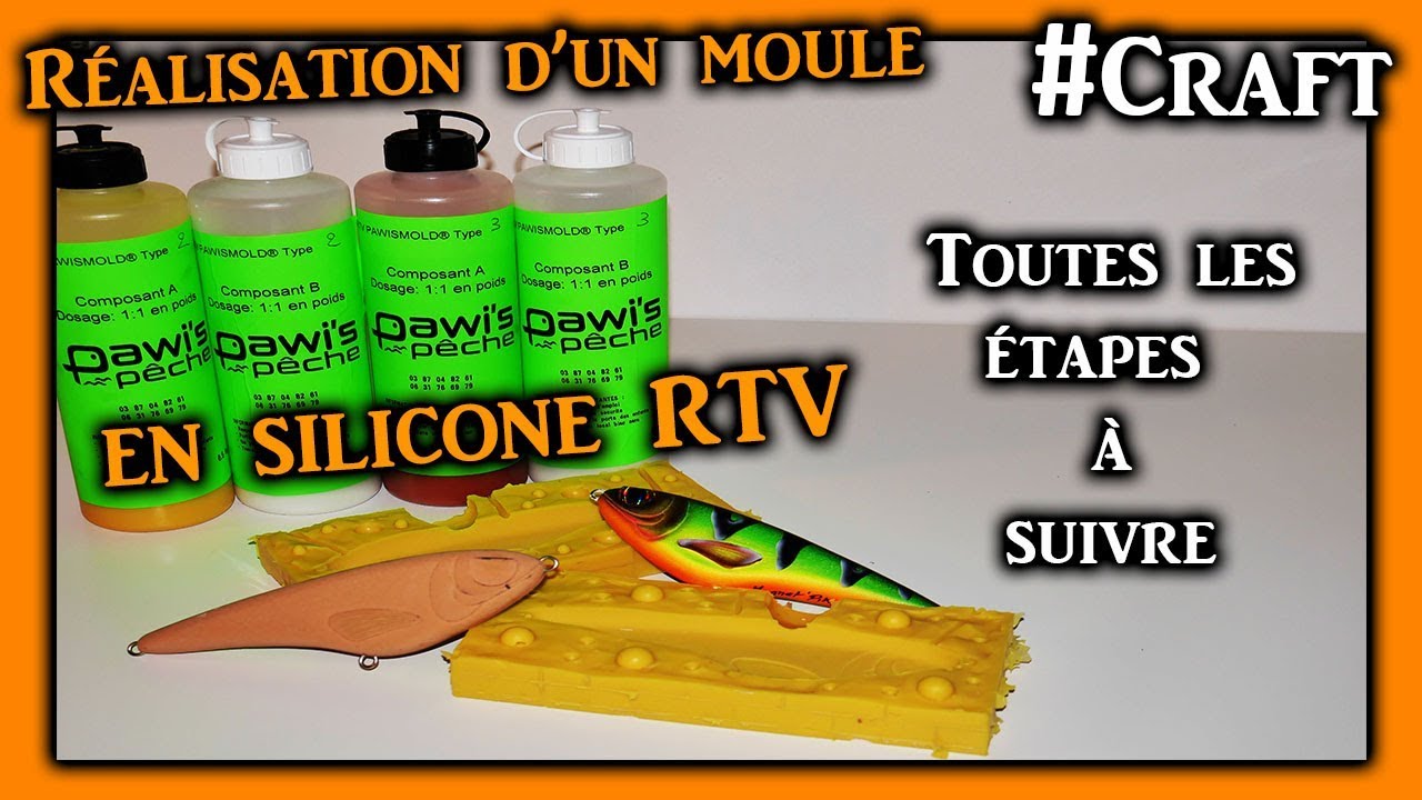 Comment réaliser un MOULE en silicone RTV ??? Rien de plus SIMPLE !!!