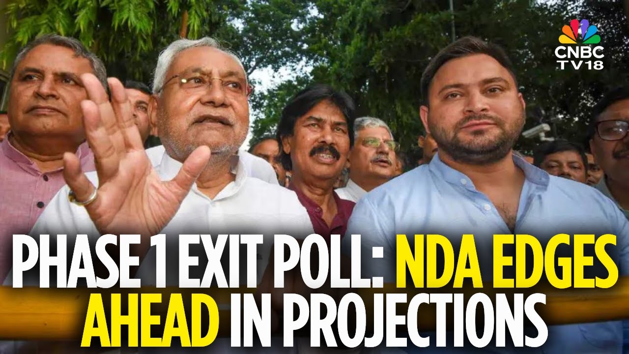 Bihar Exit Polls: NDA Takes Clear Lead, INDIA Bloc Close Behind | Prashant Kishor Draws Blank