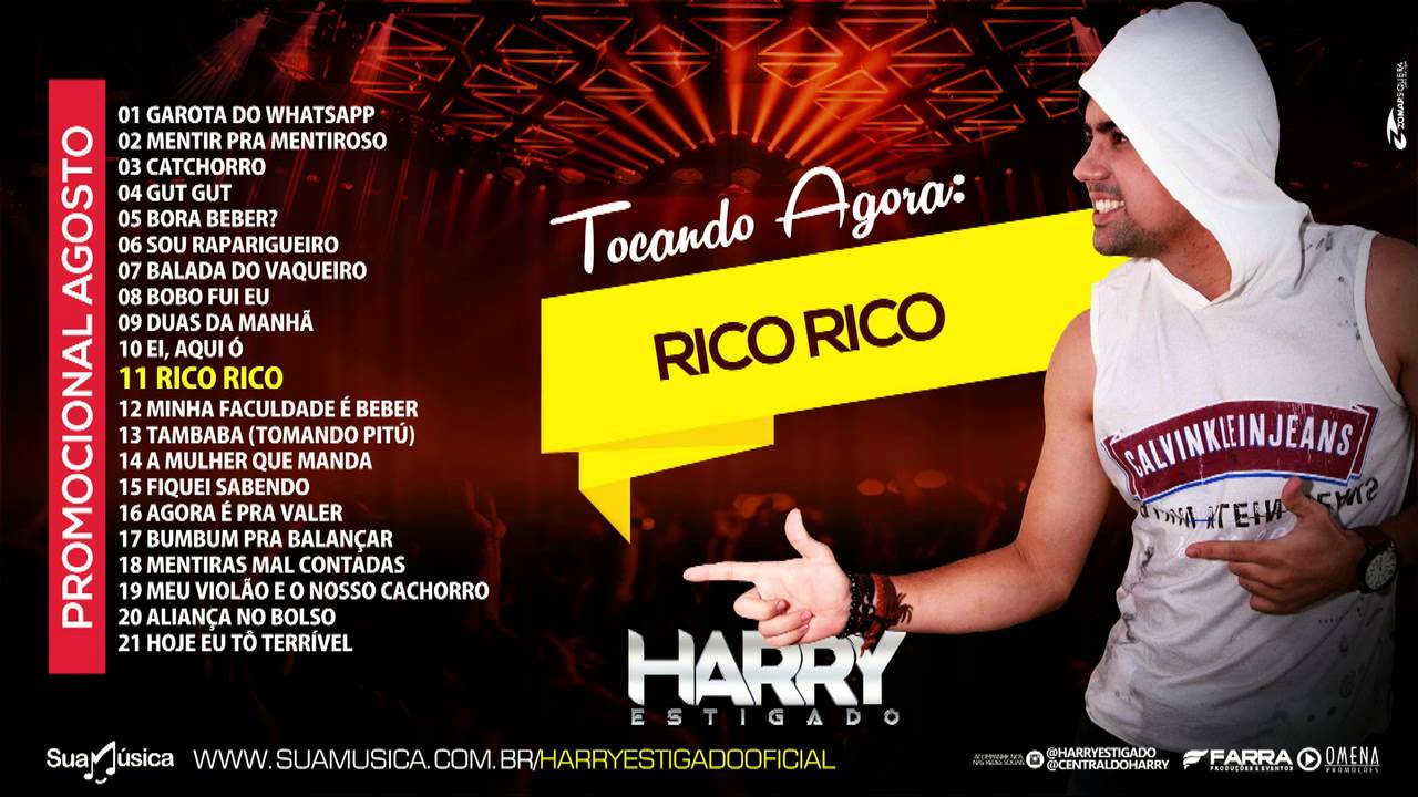 RICO RICO - HARRY ESTIGADO - CD PROMOCIONAL AGOSTO 2015