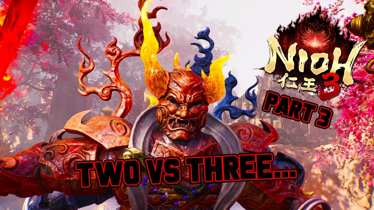 Двое против троих... || Nioh 3 (Часть 3)