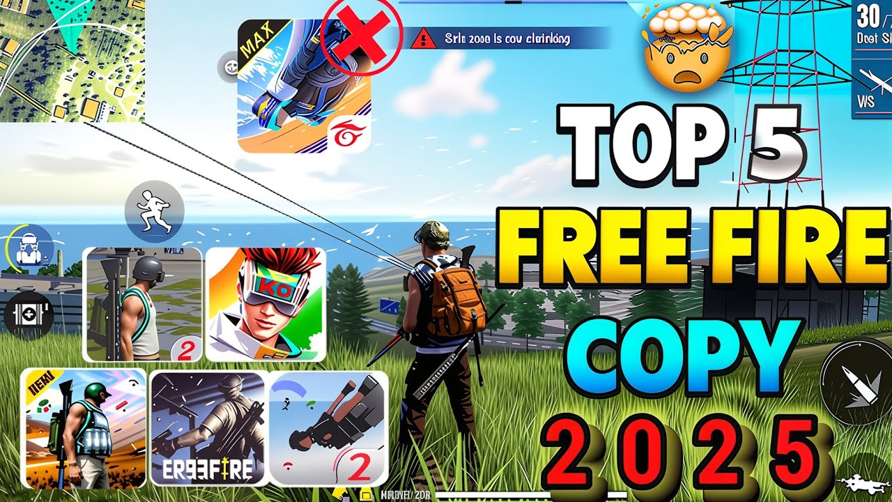 Top 5 Free Fire Copy Games You Must Try in 2025 🔥 (Insane Alternatives!) @Gaming s.p pro