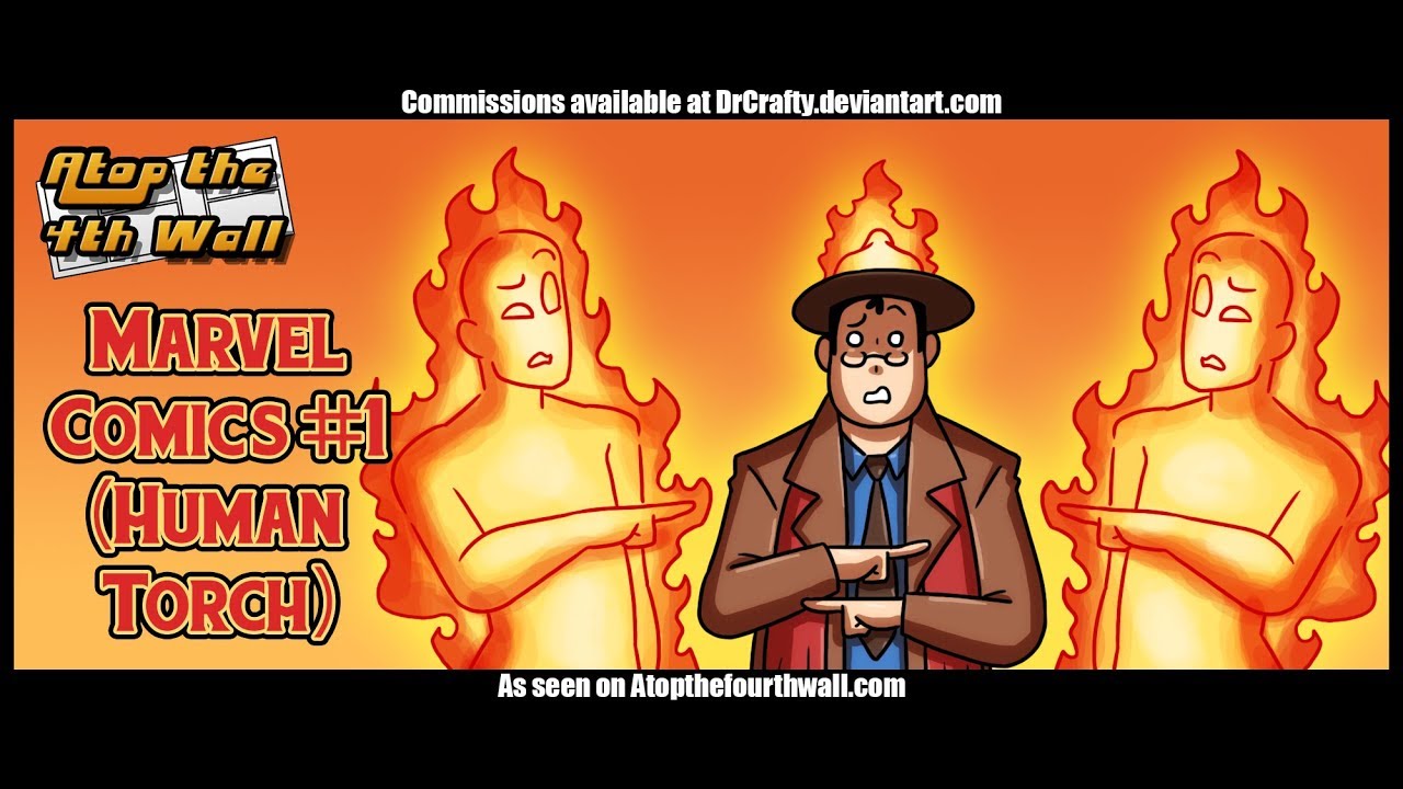 Marvel Comics #1 (The Human Torch) - Atop the Fourth Wall