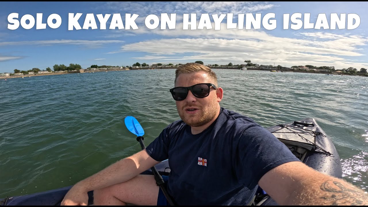 Solo Kayak Around Sandy Point, Hayling Island in my Seago Inflatable Kayak