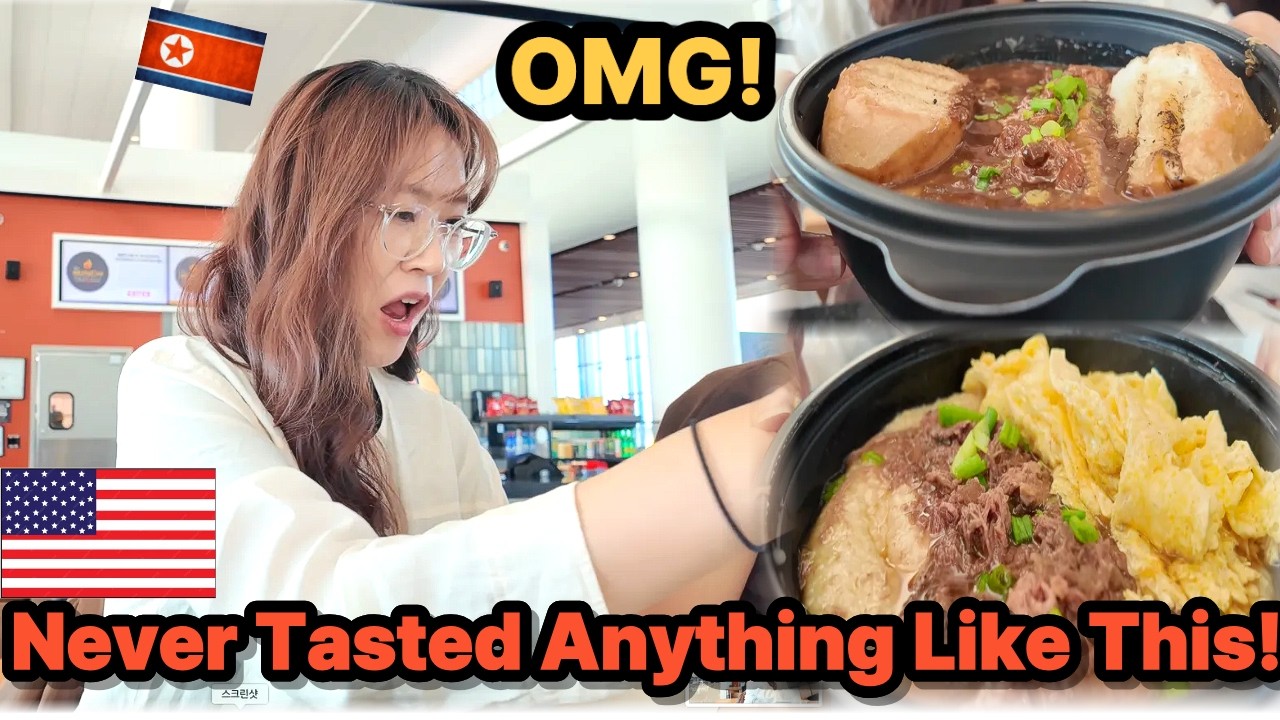 🇰🇵A North Korean Defector Tries ‘Grits’ for the First Time!🇺🇸