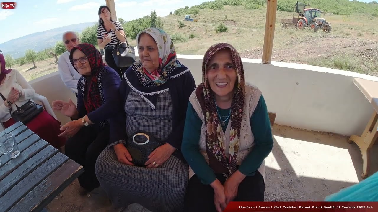 Ağaçöven ( Goman ) Köyü Yaylaları Dernek Piknik Şenliği 12 Temmuz 2022 Salı