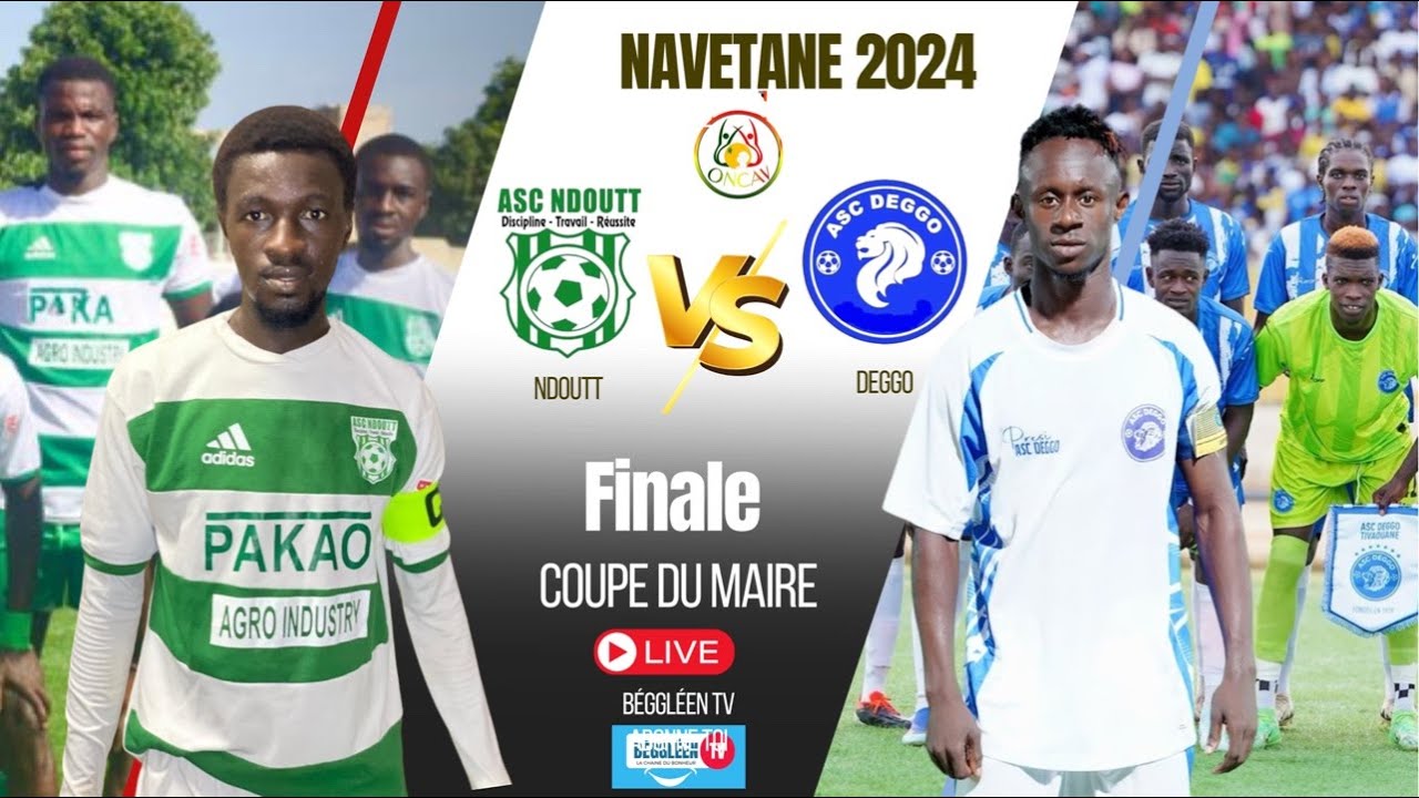 🛑FINAL NDOUTT VS DEGGO COUPE DU MAIRE en direct
