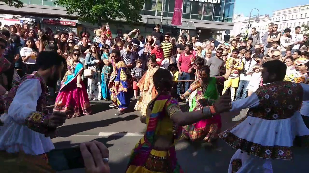Indian dance group at Berlin carnival 2018