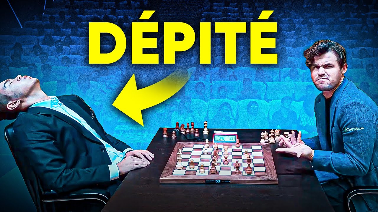 Le COUP de Magnus CARLSEN qui a laiss&eacute; tout le monde sous le CHOC !!