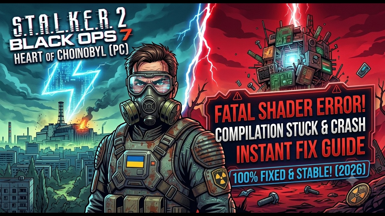 Fix STALKER 2 Shader Compilation Stuck & Crash (2026) | Shader Compilation Fix on PC