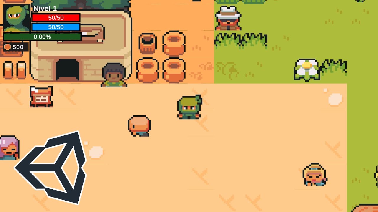 Nuevo curso Aprende a crear un videojuego RPG en 2D con Unity 2021