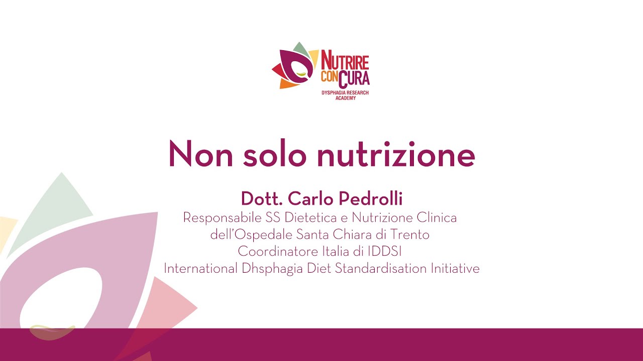 Carlo Pedrolli - NON SOLO NUTRIZIONE