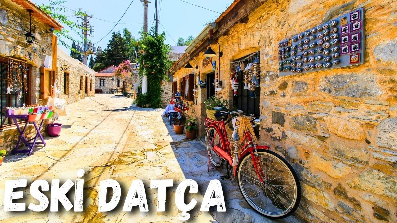Eski Datça Turu - Baştan Sona Eski Datça Sokaklarını Gezdik - Datça Gezilecek Yerler - Datça Turkey
