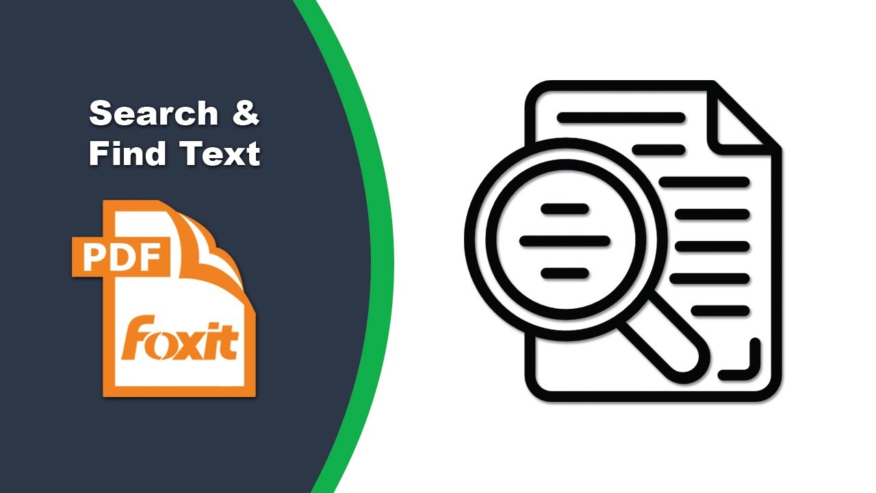 How to Quickly Search Words Inside a PDF File in Foxit PDF Editor