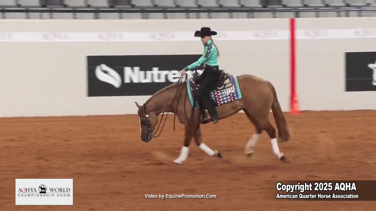 2025 Youth Reining 14-18 World Champion