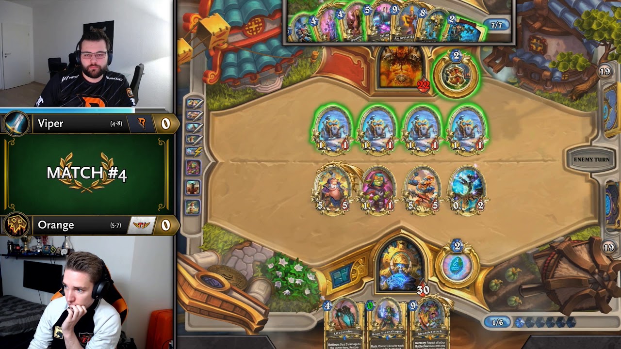 Orange vs Viper - Hearthstone Grandmasters S2 2019