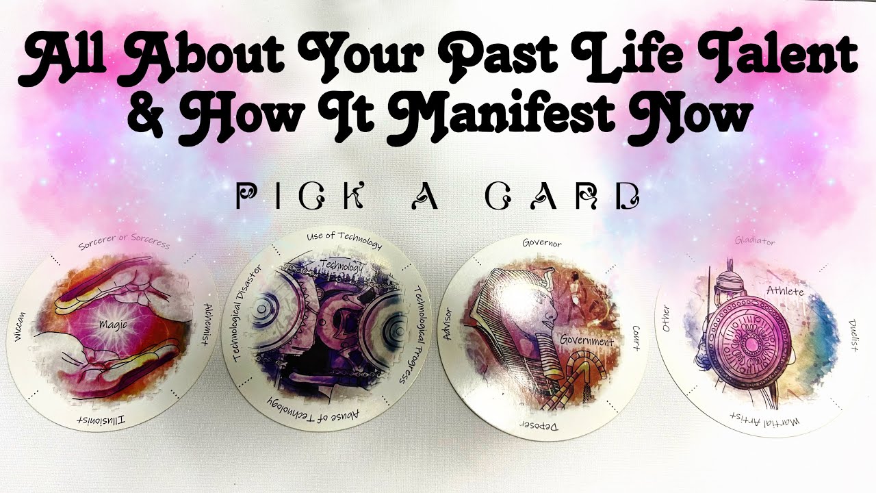 All About Your Past Life Talent and How It Manifest, Shine & Show Now? Pick a Card ✨🔮