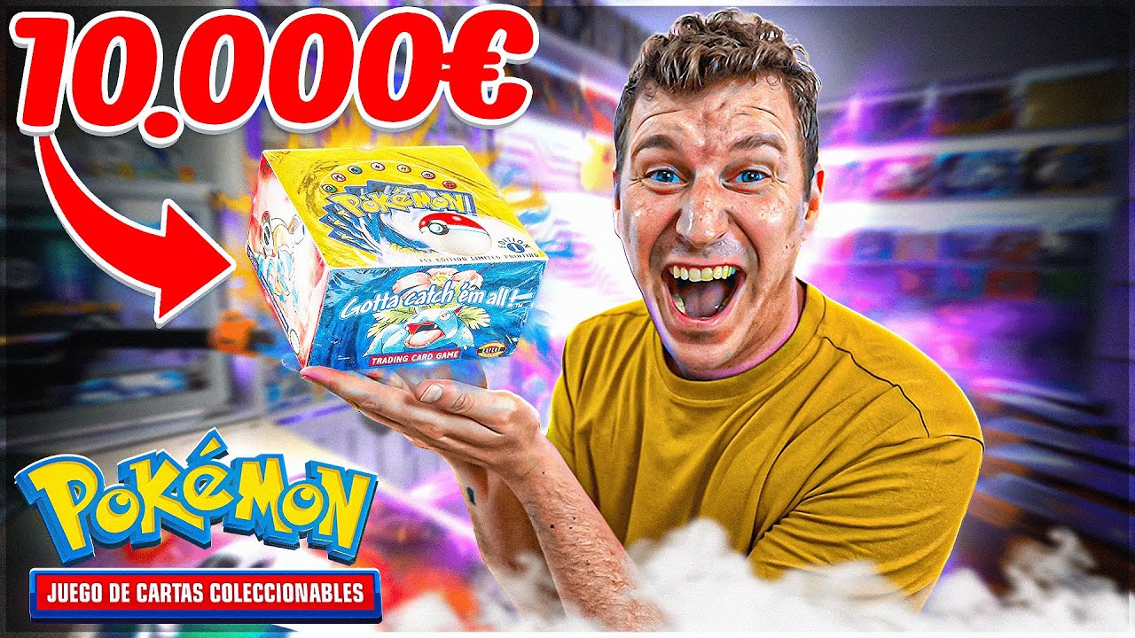 ⭐ CAJA BASE SET DE POKEMON (BOOSTER BOX DEL AÑO 1.999) - ESPECIAL 100.000 - PARTE 1 DE 3