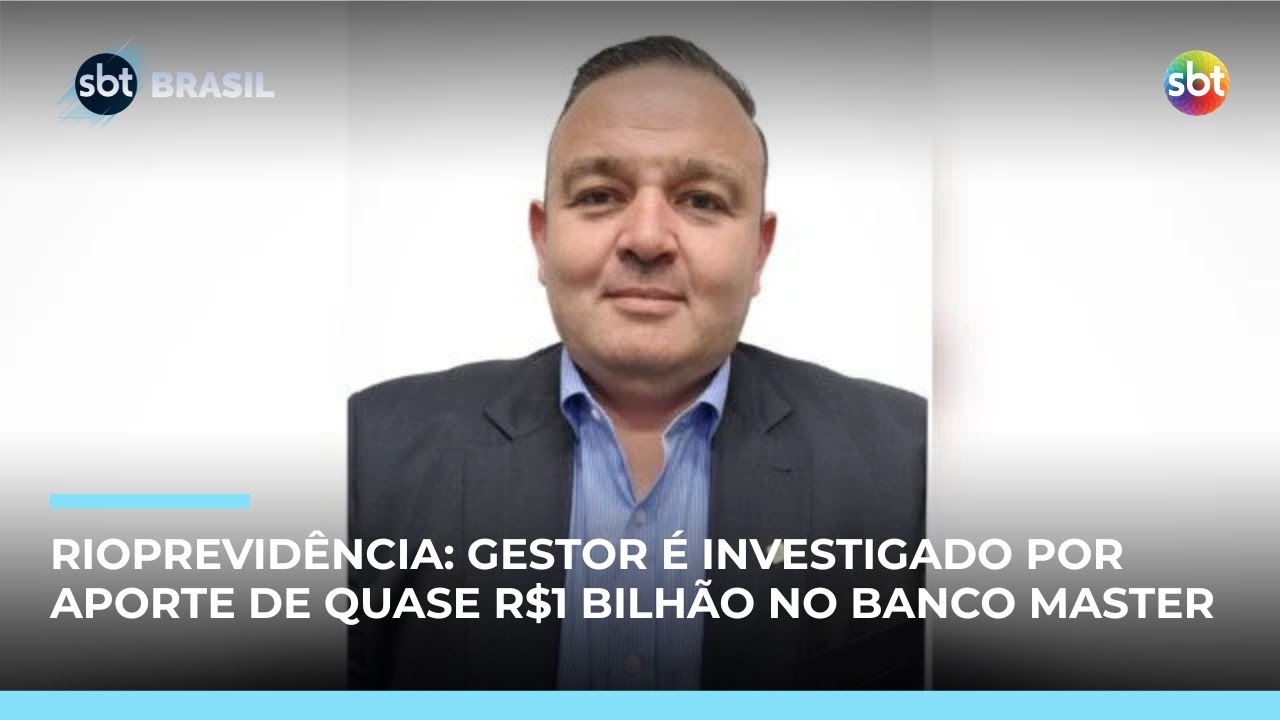 Executivos do Rioprevidência são alvos de investigação de fraude bilionária da PF | #SBTBrasil