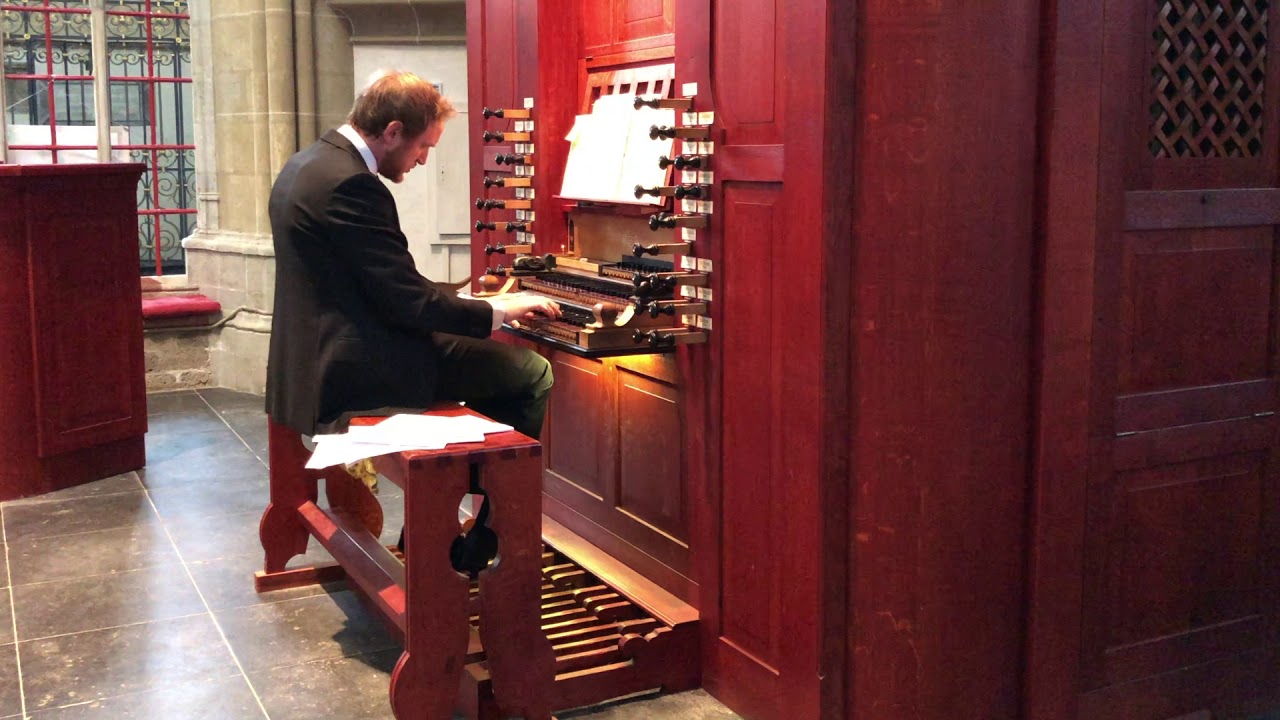 Sinfonia BWV 29 J. S. Bach  - Matthias Havinga - Bovenkerk Kampen