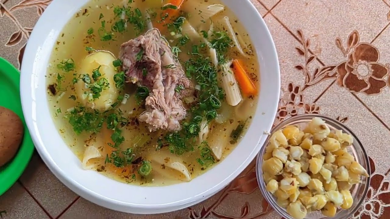 COMO PREPARAR UN CALDO DE CARNERO RICO Y FACIL/ CALDO DE CORDERO