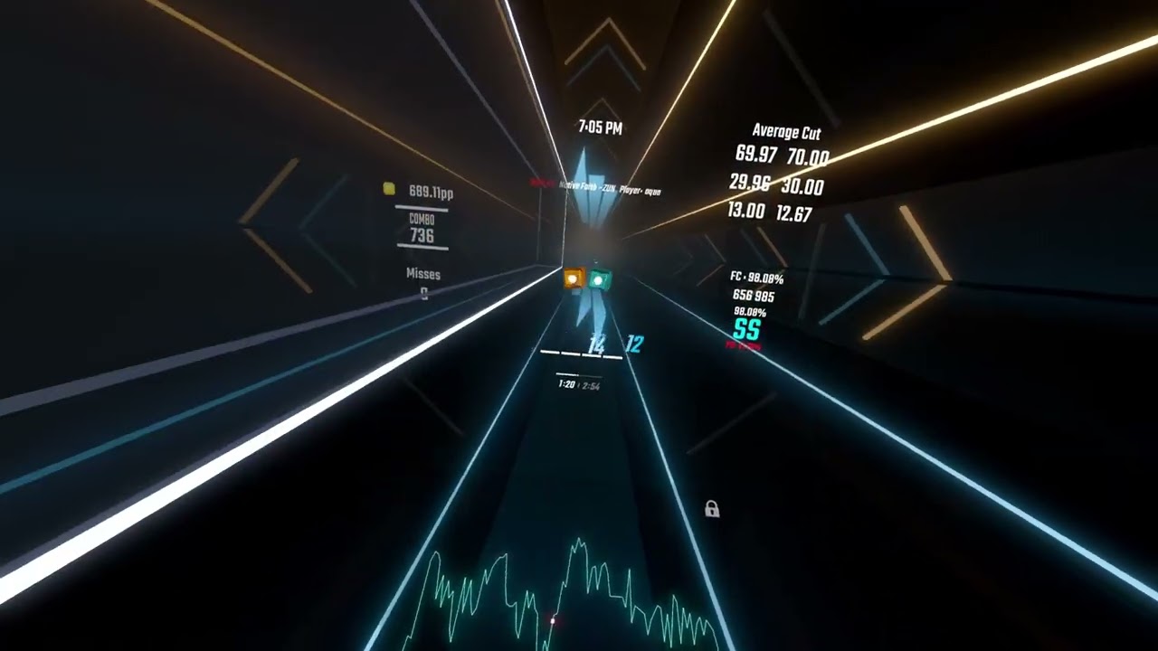[Beat Saber] Aquaflee || Native Faith - 98.08% 688pp SS