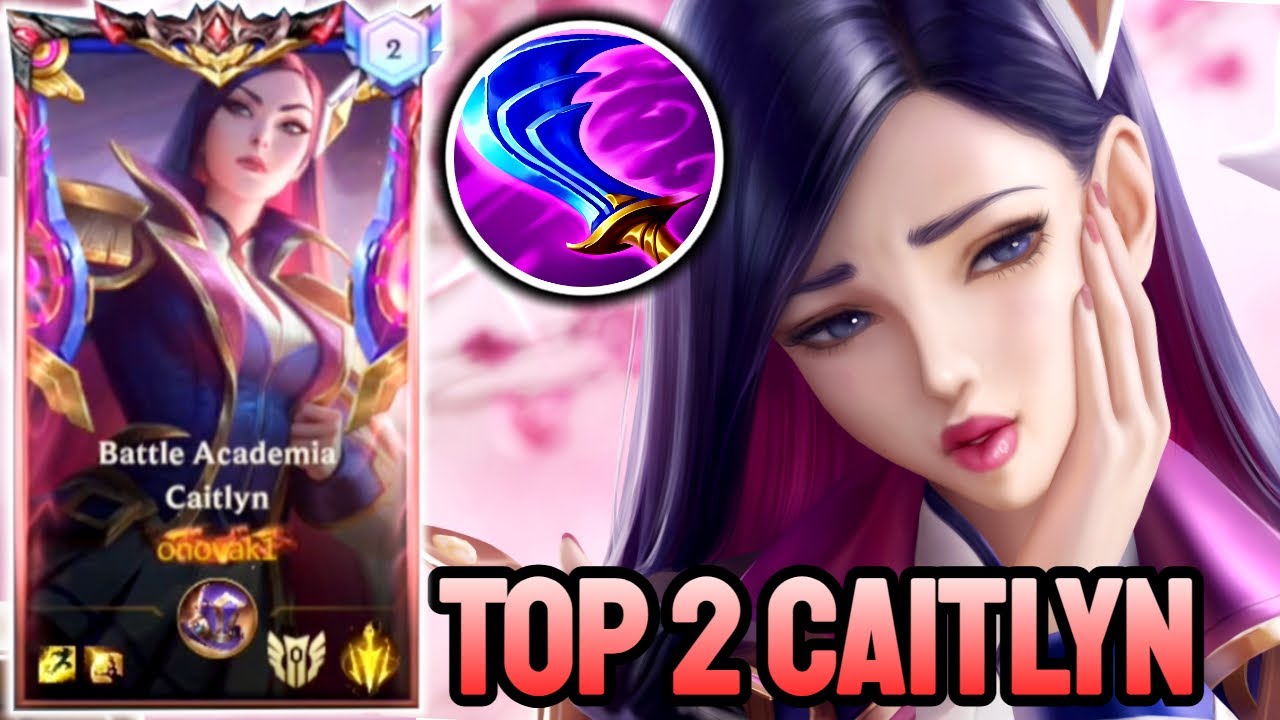 WILD RIFT CAITLYN - TOP 2 CAITLYN GAMEPLAY - GRANDMASTER RANKED