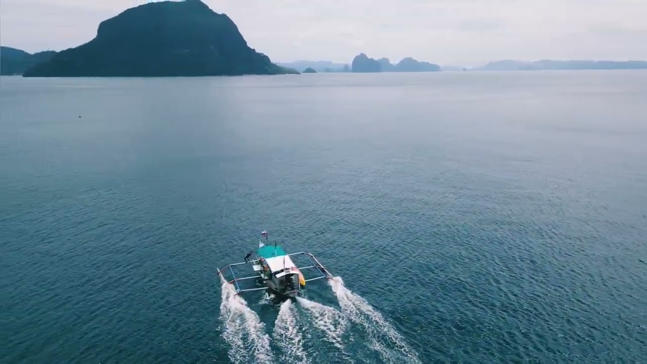 Dahil Sa Iyo (Because of You) karaoke tagalog english lyrics - El Nido, Palawan
