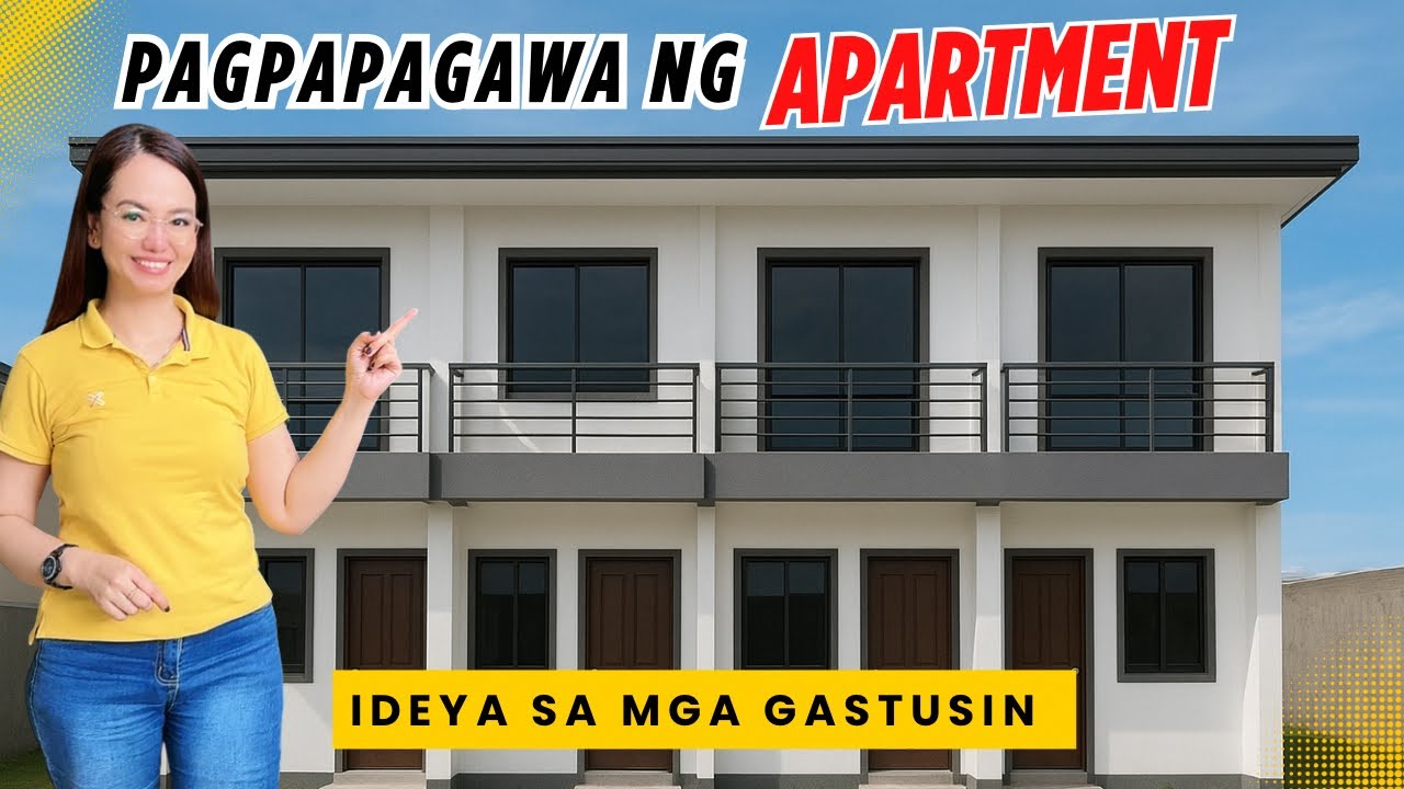 IDEA SA PAGPAPATAYO NG 2-STOREY APARTMENT! Mga Gastos, Materyales, at iba pang Dapat Tandaan