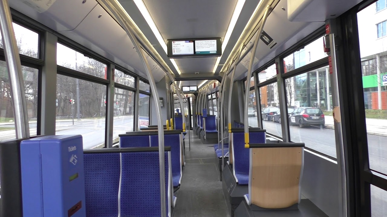 Mitfahrt im R2.2b von Karlsplatz (Stachus) bis Münchner Freiheit auf der Linie 23