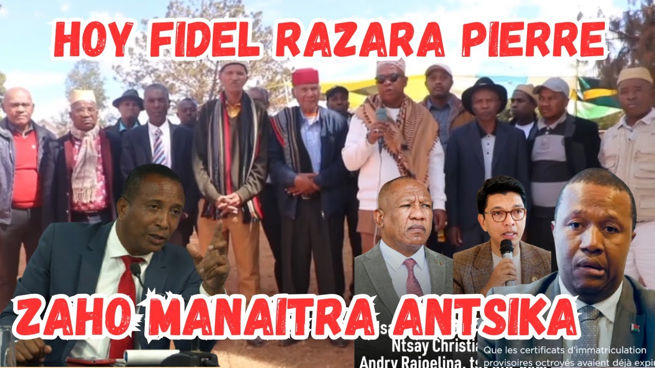 RAHARAHA BOEING777-NIVOAKA TAMIN'NY FAHANGINANA I FIDEL RAZARA PIERRE