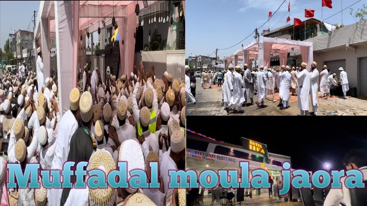 Saydna Mufaddal Saifuddin moula padhara Jaora #vlog #viralvideo #travel #bohracommunity