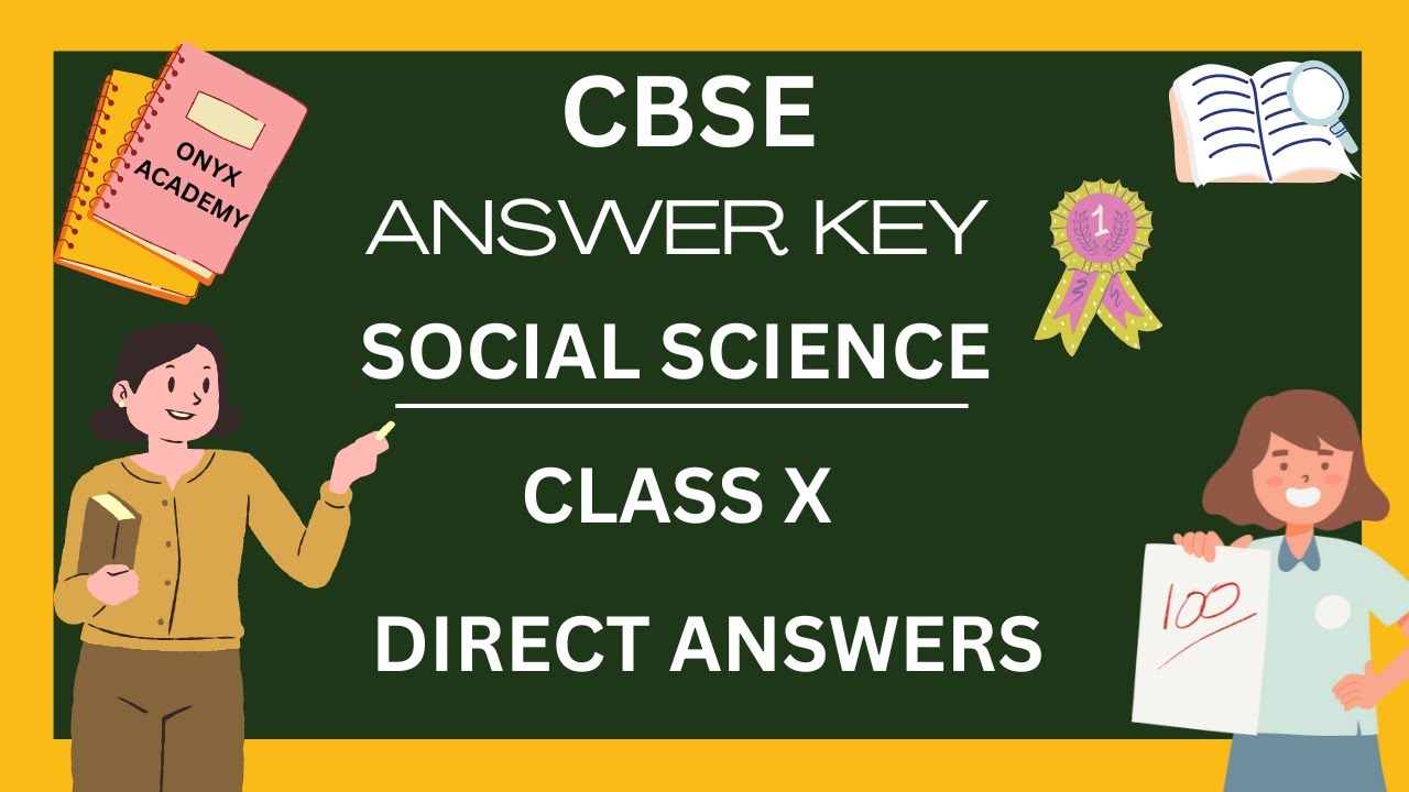 Class 10 Social Science Answer Key 7 March 2024 | Direct Answers |  #class10 #socialscience #cbse