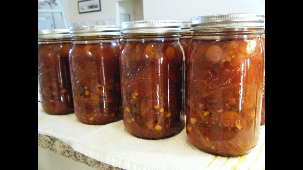 FOOD STORAGE - Canning Delicious Beef Vegetable Soup
