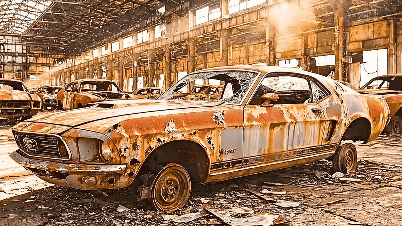 I Restored a Completely Rusted 1972 Ford Mustang Fastback to Factory Blue