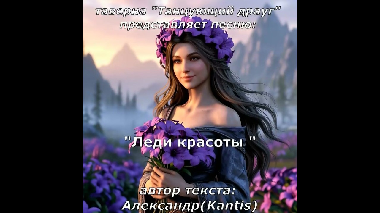 Леди красоты -песня. Весеннее обновление- +15 песен ищите в нашем плейлисте #Skyrim music