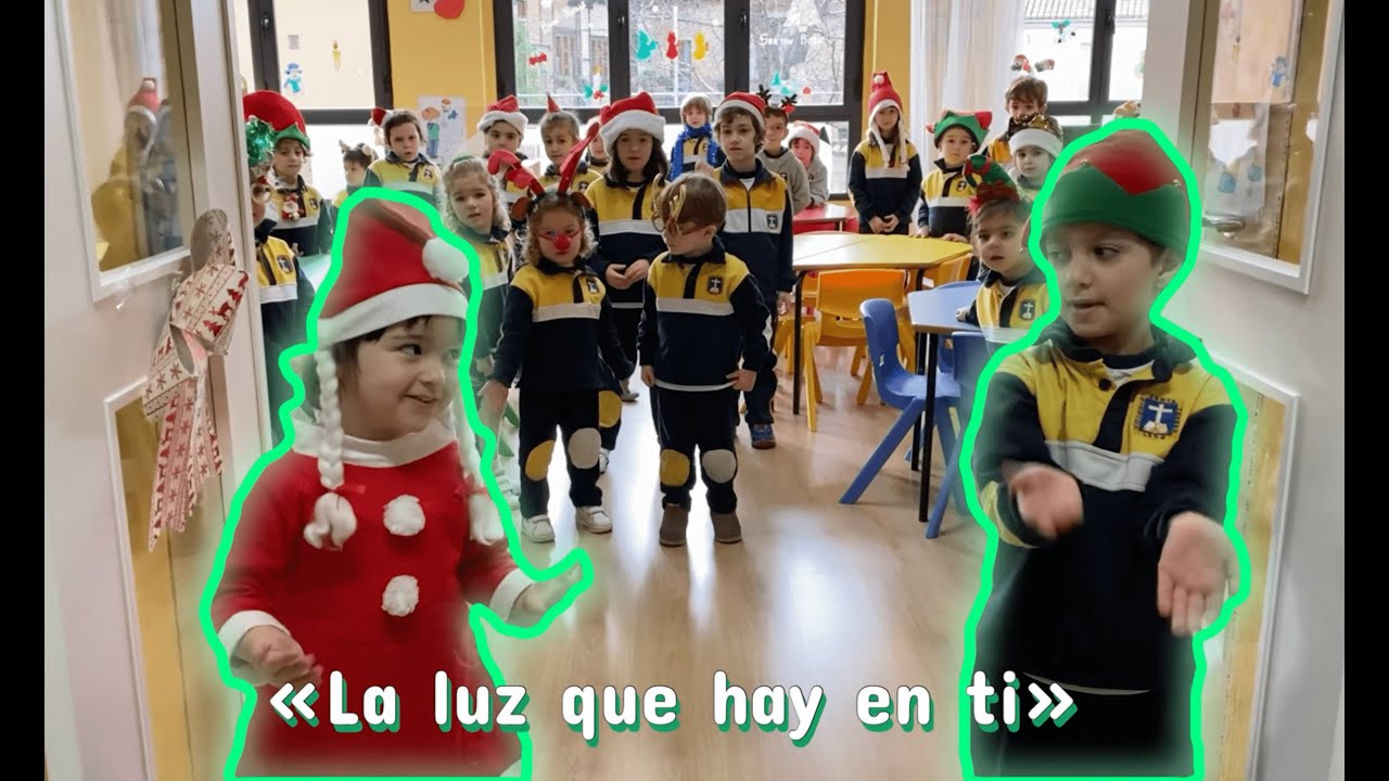 «La luz que hay en ti» - Villancico del colegio Santa Teresa (León) con La Oreja de Van Gogh