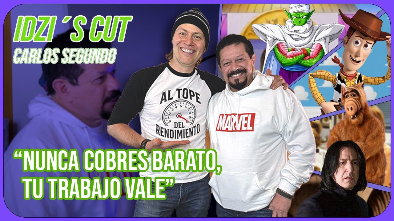 Carlos Segundo: La Voz Detrás de Dragon Ball, Toy Story y Más | Idzi´s Cut