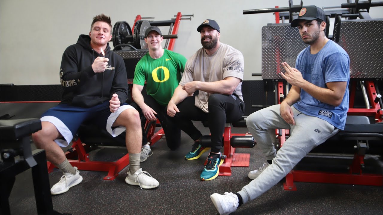 NELK boys and Steve will do it killing legs | full send fitness.