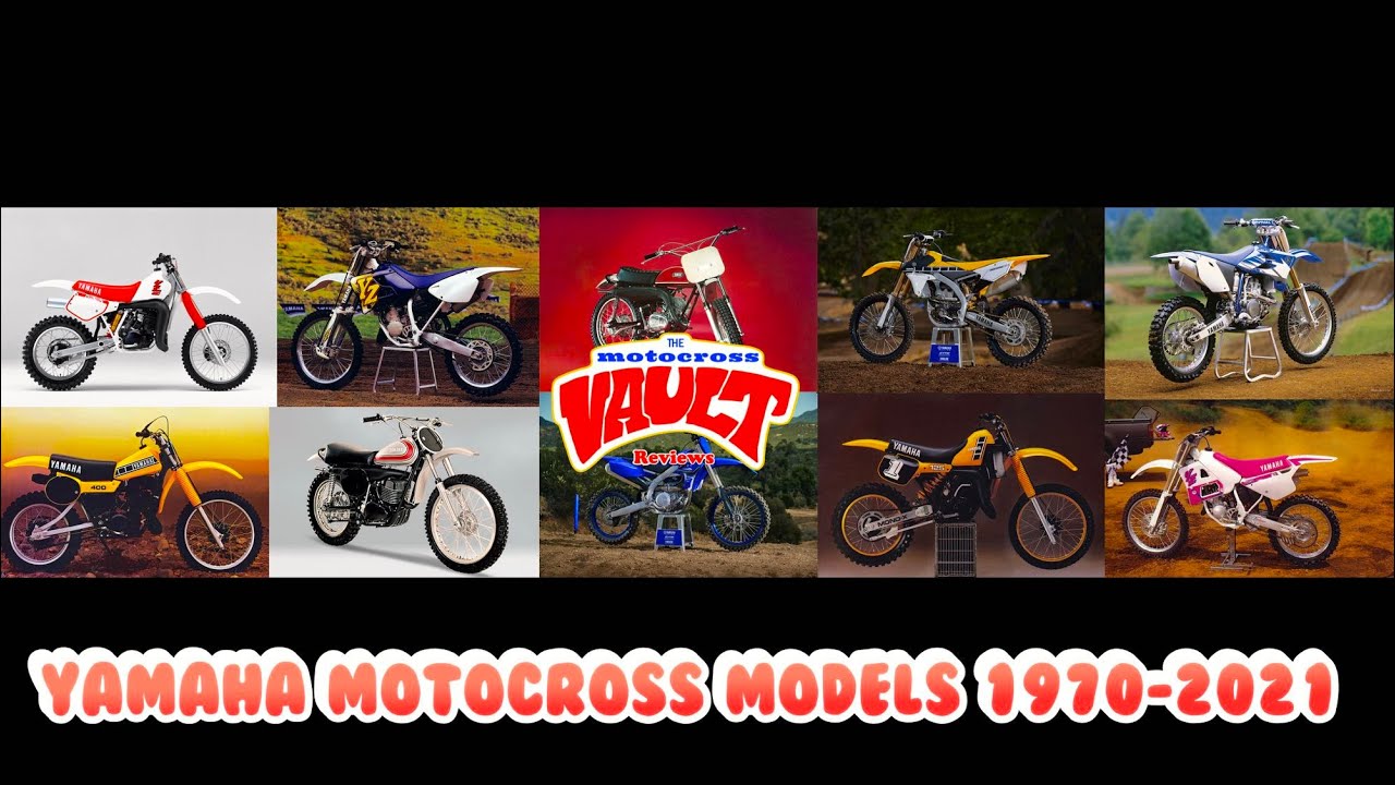 История мотокросса Yamaha 1970–2021 | Визуальная эволюция моделей YZ