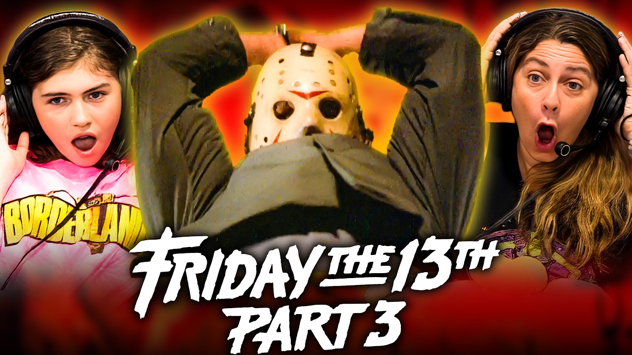FRIDAY THE 13TH PART 3 (1982) - JASON GETS HIS ICONIC HOCKEY MASK! | MOVIE REACTION