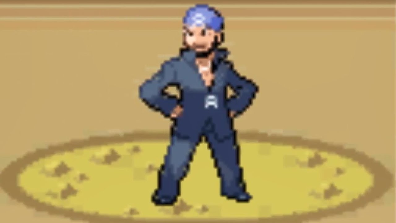 Pokemon Inclement Emerald vs Team Aqua Leader Archie (2nd Battle) - Challenge Mode